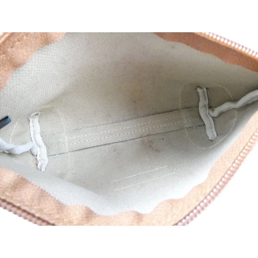 Dooney & Bourke Denim &‎ Leather Coin Purse Pouch